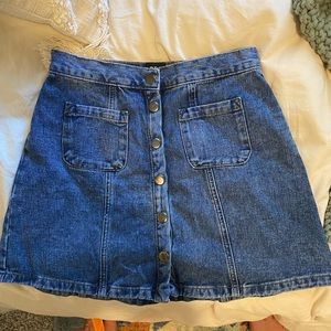 BDG denim skirt